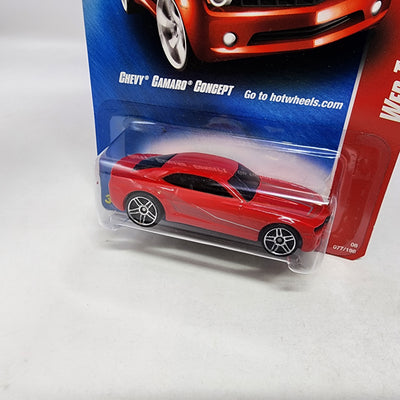 Chevy Camaro Concept #77 * Orange * Hot Wheels 2008