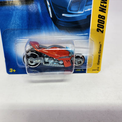 Canyon Carver #10 * Orange * Hot Wheels 2008 New Models