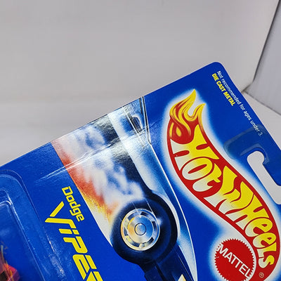 Dodge Viper RT/10 #210 * RED w/ Gold UH Rims * Hot Wheels Blue Card