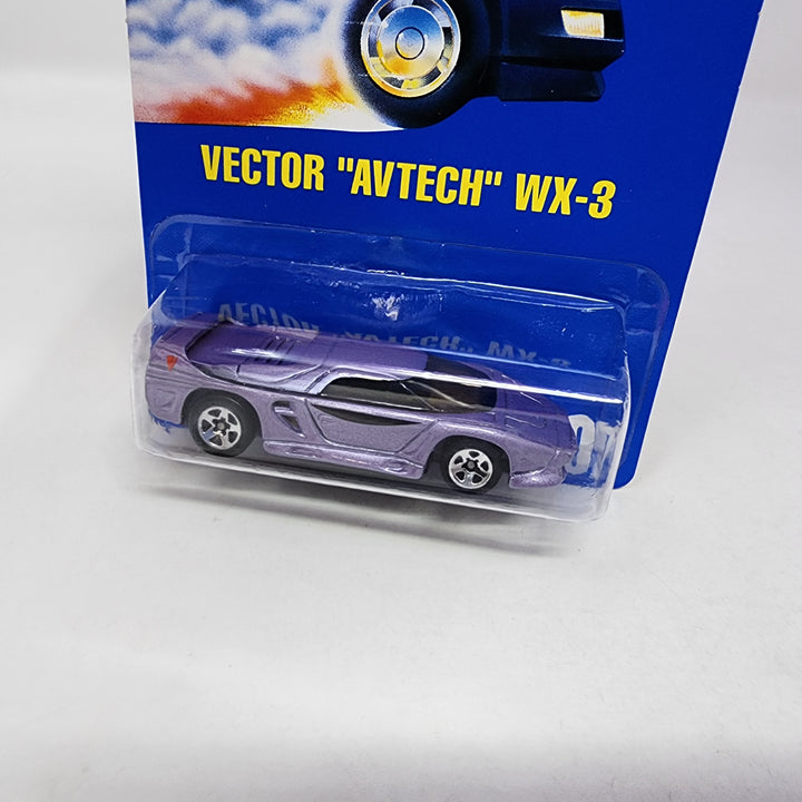Vector Avtech WX-3 #207 * Hot Wheels Blue Card – Wheelcollectors LLC