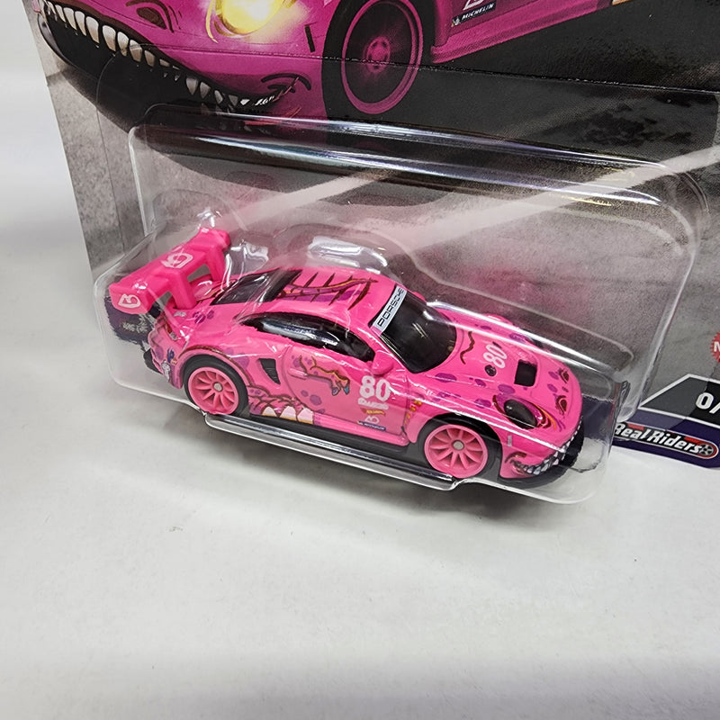 Porsche 911 GT3 R 992 * PINK ROXY CHASE * 2024 Hot Wheels RACE DAY Car Culture