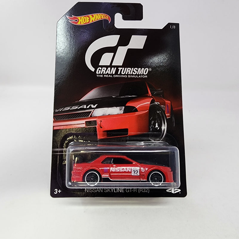 Nissan Skyline GT-R (R32) * RED* Hot Wheels  Gran Turismo