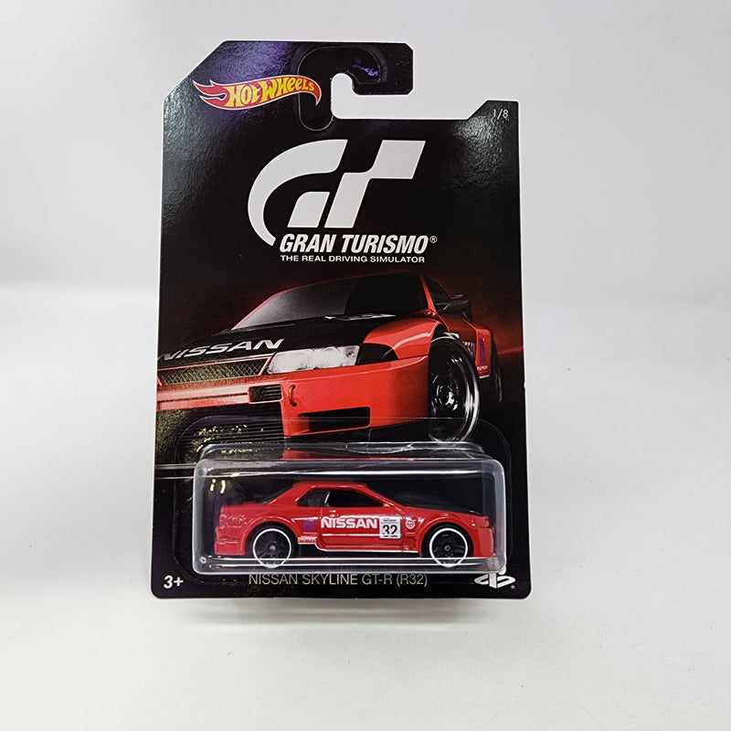 Nissan Skyline GT-R (R32) * RED* Hot Wheels  Gran Turismo