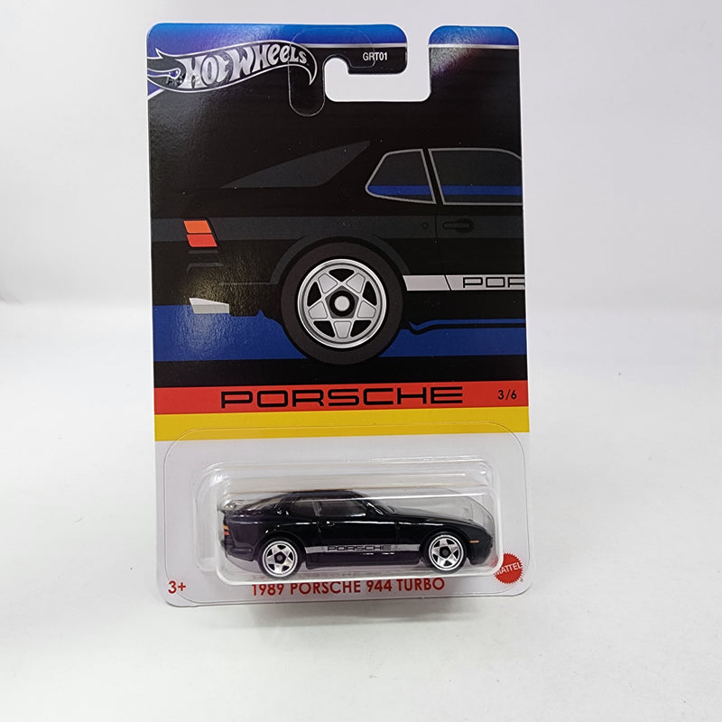 1989 Porsche 944 Turbo * Black * Hot Wheels Porsche Series