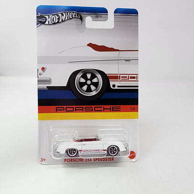 Porsche 356 Speedster * White * Hot Wheels Porsche Series