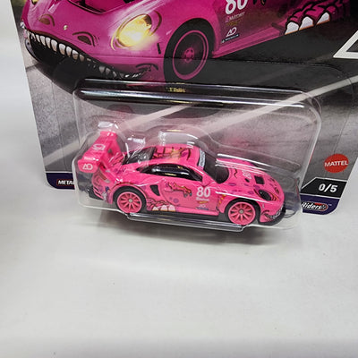 Porsche 911 GT3 R 992 * PINK ROXY CHASE * 2024 Hot Wheels RACE DAY Car Culture