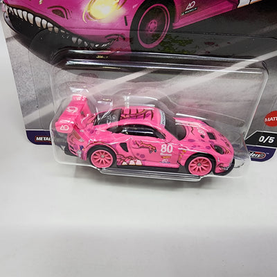 Porsche 911 GT3 R 992 * PINK ROXY CHASE * 2024 Hot Wheels RACE DAY Car Culture