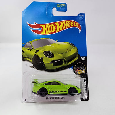 Porsche 911 GT3 RS #117 * GREEN * Hot Wheels 2017