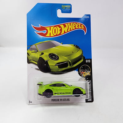 Porsche 911 GT3 RS #117 * GREEN * Hot Wheels 2017