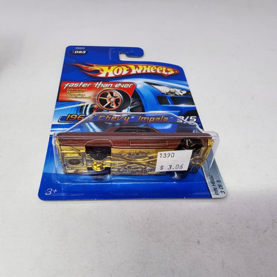 1964 Chevy Impala #93 * Brown w/ FTE Rims * Hot Wheels 2005