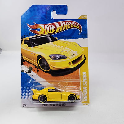 Honda S2000 #20 * Yellow * 2011 Hot Wheels