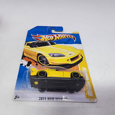 Honda S2000 #20 * Yellow * 2011 Hot Wheels