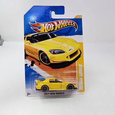 Honda S2000 #20 * Yellow * 2011 Hot Wheels