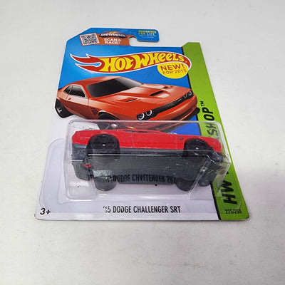 '15 Dodge Challenger SRT Hellcat #235 * RED * Hot Wheels 2015