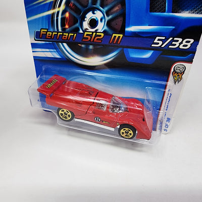 Ferrari 512 M #5 * RED * Hot Wheels 2006