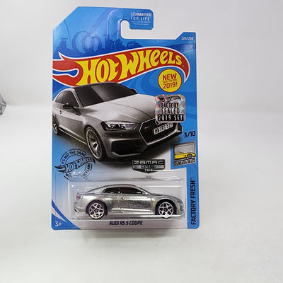 Audi RS 5 Coupe #225 * Zamac * Hot Wheels 2019 w/ Factory Holo