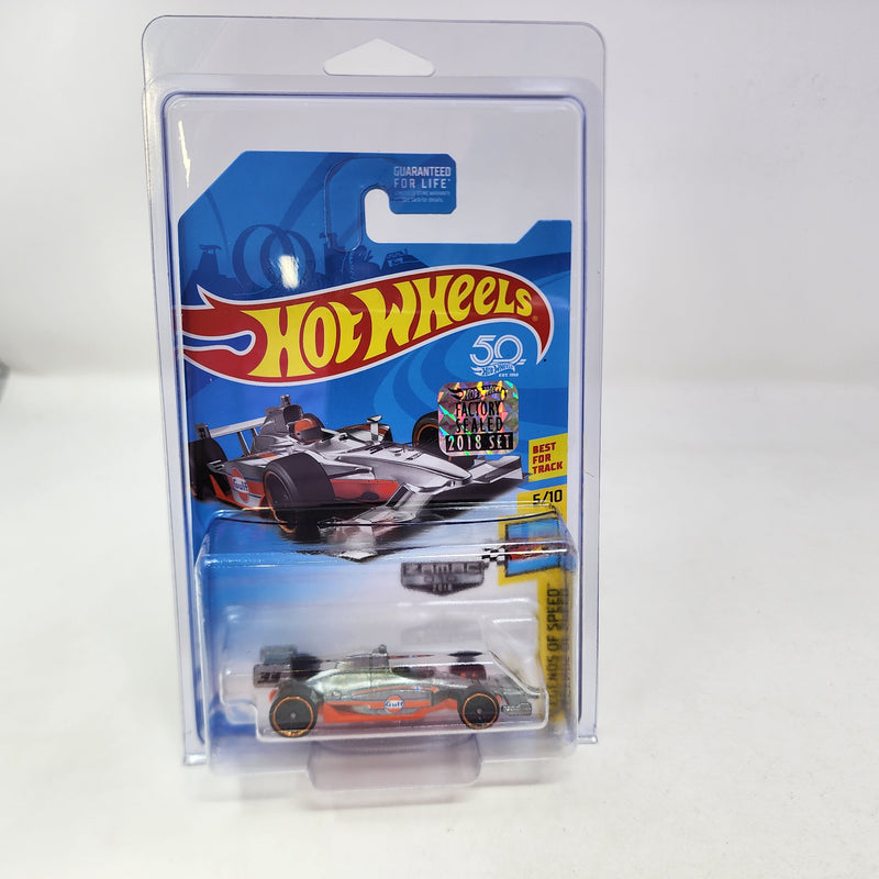 Indy 500 Oval * Zamac * Hot Wheels 2018 w/ Factory Holo