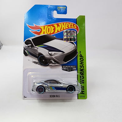 Scion FR-S #227 * Zamac * Hot Wheels 2014 w/ Factory Holo