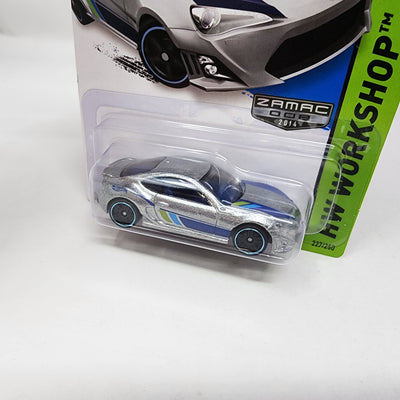 Scion FR-S #227 * Zamac * Hot Wheels 2014 w/ Factory Holo