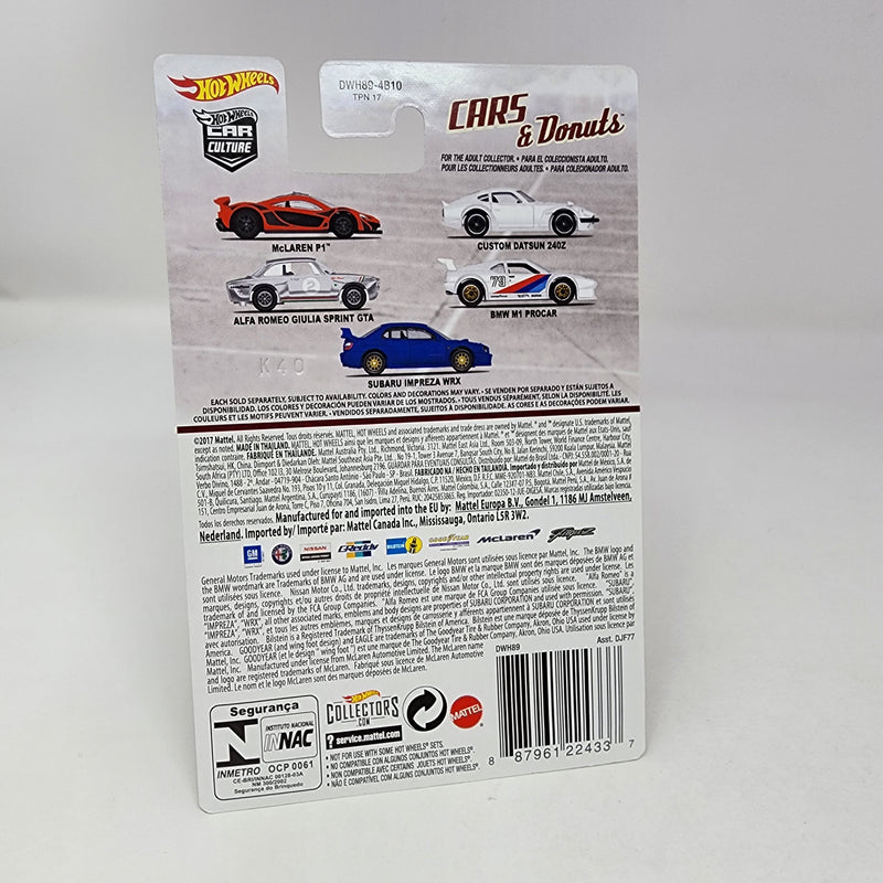 Subaru Impreza WRX * Hot Wheels CARS & DONUTS Car Culture