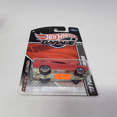 '73 Ford Falcon XB * Red * Hot Wheels Garage Series