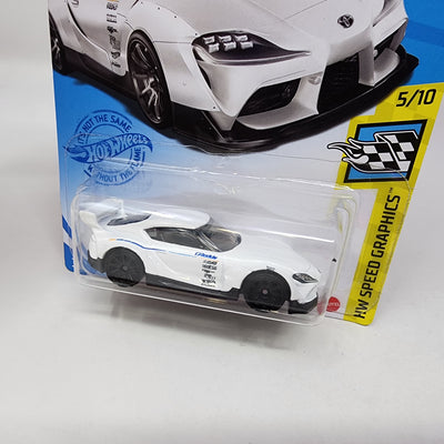 '20 Toyota GR Supra #178 * White * 2021 Hot Wheels