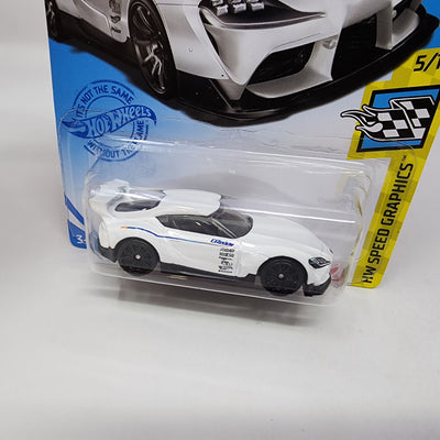 '20 Toyota GR Supra #178 * White * 2021 Hot Wheels