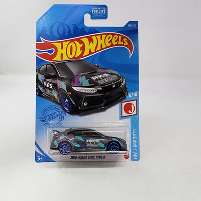 2018 Honda Civic Type R #186 * HKS * 2021 Hot Wheels