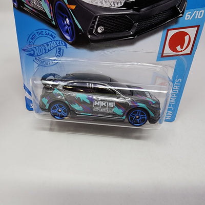 2018 Honda Civic Type R #186 * HKS * 2021 Hot Wheels