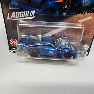 Corvette Z06 Drag Racer #26 * Hot Wheels Boulevard Signed by Alex Laughlin