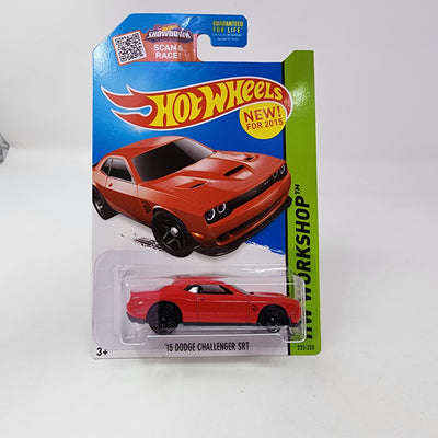 '15 Dodge Challenger SRT #235 * RED * 2015 Hot Wheels