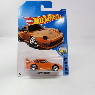 Porsche 993 GT2 #30 * Orange * 2015 Hot Wheels