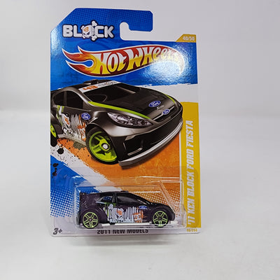 '11 Ken Block Ford Fiesta #40 * Black * 2011 Hot Wheels