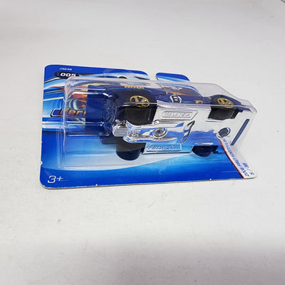 Ferrari 512 M #5 * Blue * 2006 Hot Wheels Short Card