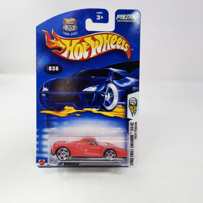 Enzo Ferrari #36 * RED * 2003 Hot Wheels