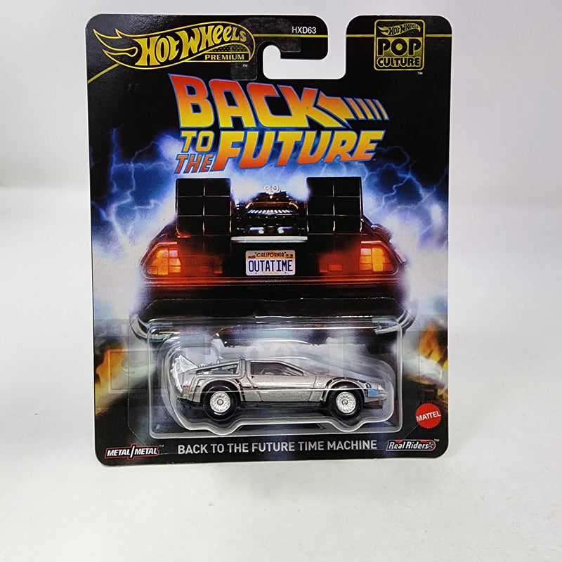 Back to the Future Time Machine * 2025 Hot Wheels Pop Culture Case H