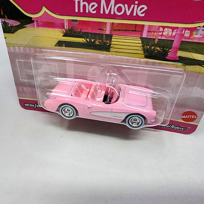 1956 Corvette Barbie The Movie * 2025 Hot Wheels Pop Culture Case H