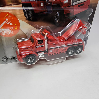 Western Star 6900XD #12/16 * RED * 2025 Matchbox Working Rigs Case D