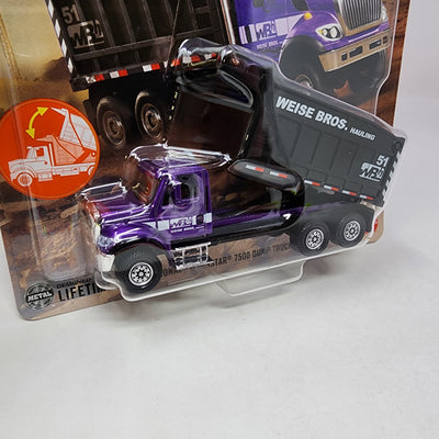 International Workstar 7500 Dump Truck #8/16 * Purple * 2025 Matchbox Working Rigs Case D