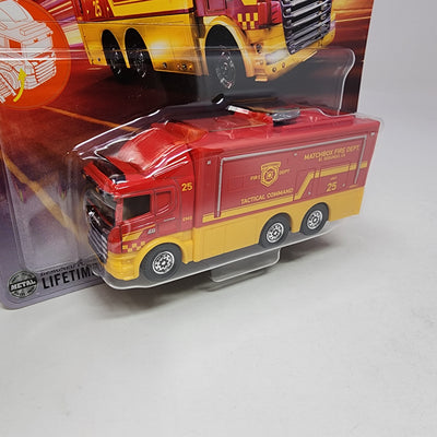 Scania Tactical Command Center #5/16 * 2025 Matchbox Working Rigs Case D