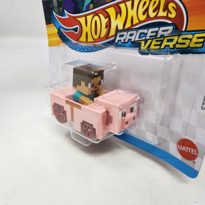 Steve Minecraft * 2025 Hot Wheels Racer Verse Case J * NEW!