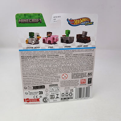 Spider Jockey Minecraft * 2025 Hot Wheels Racer Verse Case J * NEW!