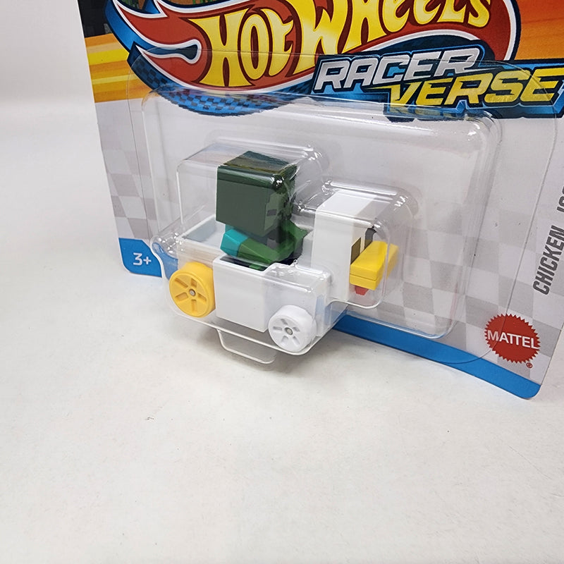 Chicken Jockey Minecraft * 2025 Hot Wheels Racer Verse Case J * NEW!