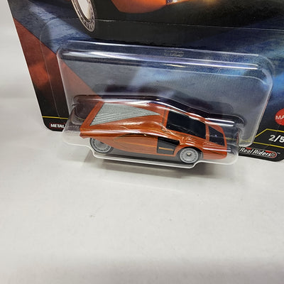 Lancia Stratos Zero #2/5 * 2025 Hot Wheels HAMMER DROP Car Culture Case F