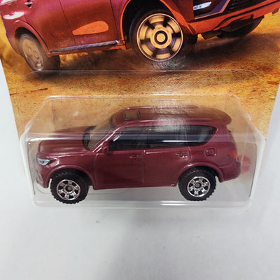 2022 Infiniti QX80 #54 * Burgundy * 2025 Matchbox Basic Case C