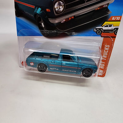 1975 Datsun Sunny Truck B120 #93 * Aqua * 2025 Hot Wheels Case E