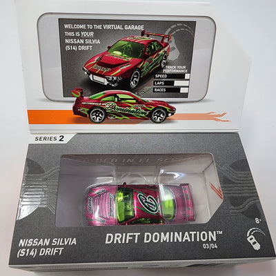 Nissan Silvia S14 Drift * Hot Wheels ID Car Series