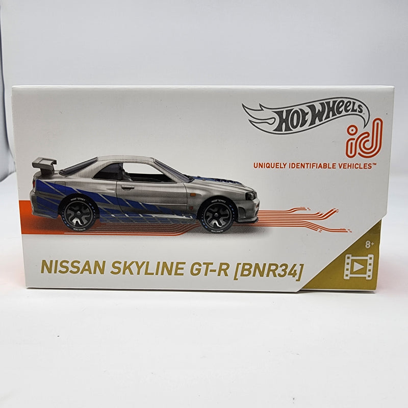 Nissan Skyline GT-R BNR34 Fast & Furious * Hot Wheels ID Car Series