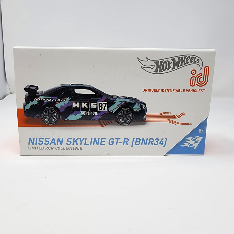 Nissan Skyline GT-R BNR34 HKS * Hot Wheels ID Car Series