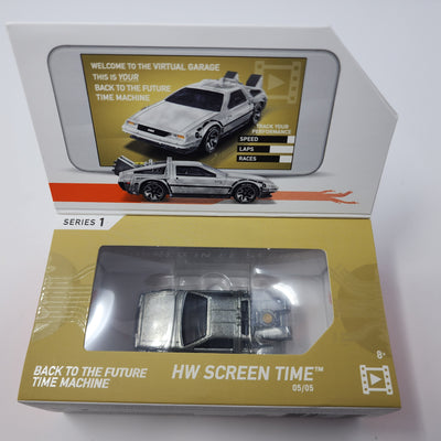 Back To The Future Time Machine * Hot Wheels ID Car Series